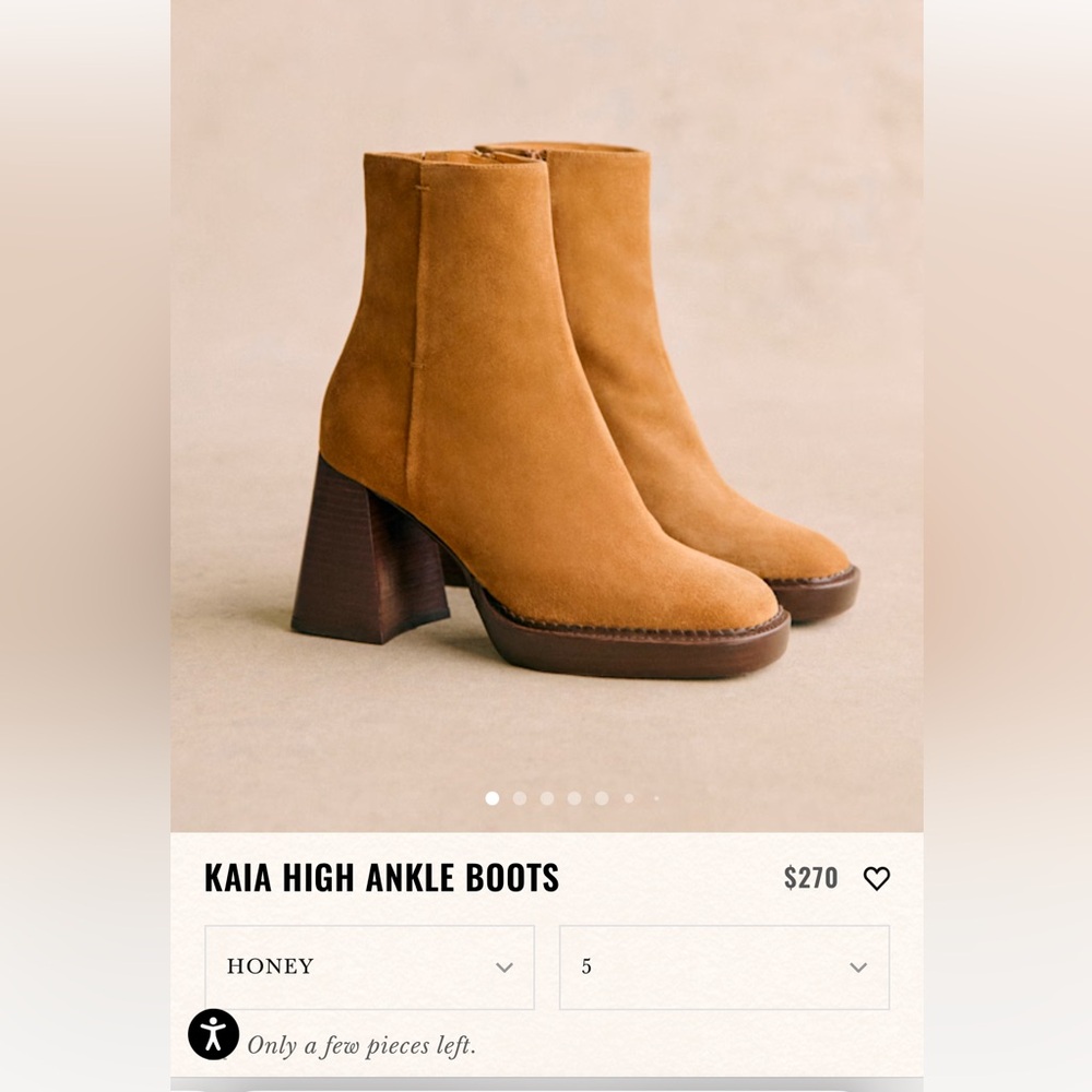 Sezane Suede Boots
